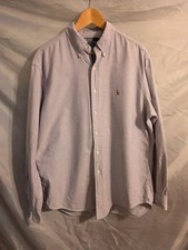 Men’s Polo Ralph Lauren Yarmouth Long Sleeve Shirt – Lilac – Size 16” Collar