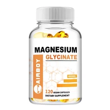 Magnesium Glycinate - High Absorption - for Muscle, Nerve, Bone and Heart Health