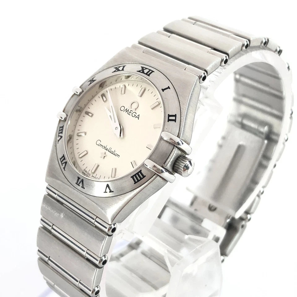 Reloj de pulsera Omega Constellation 25 mm QZ para mujer T446/50B Foto 2 de 4