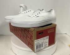 Vans Authentic True White Canvas Shoes Unisex M8.5 W10 NEW In Box