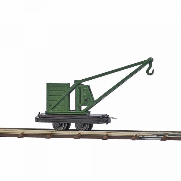 Busch 12251 - 1/87 / H0 Crane Car - New