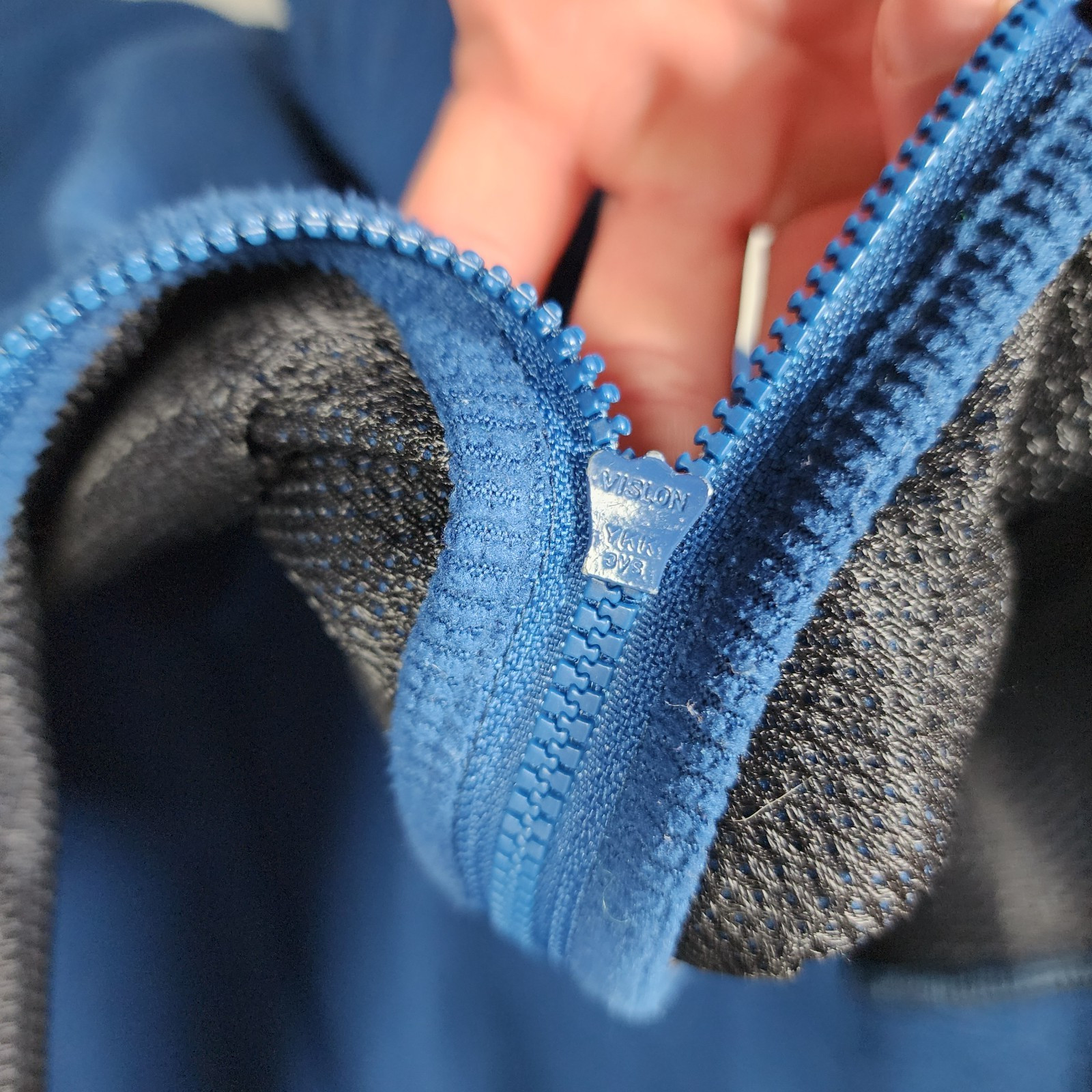 Arc'teryx Delta LT 17586 Mens Full Zip Waffle Jumper Polartec - Blue - Large image 10