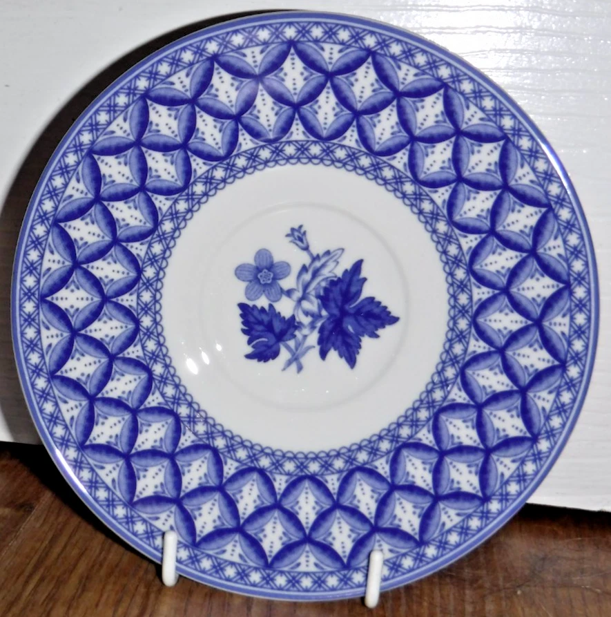 Spode Italian Blue Room  Tea Cup & Saucer ~ Geranium ~ Brand New ~ BNIB - Image 2 of 4