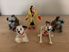 Vintage Disney 101 Dalmatians McDonald's Happy Meal Toys Lot of 5