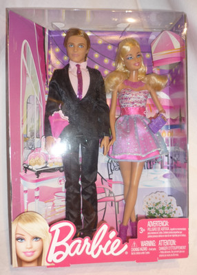 Barbie X4878 Puppen Set: Barbie und Ken Feierlich - Promi Date