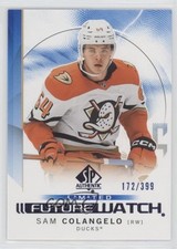 2024-25 SP Authentic Future Watch Limited Blue 172/399 Sam Colangelo #140 0wu7