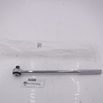 Proto 1/2'' Drive x 15'' Length Long Handle Round Head Ratchet J5454F