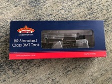 Bachmann 31-979A Standard Class 3MT 82001 BR Black Early Emblem (weathered) 
