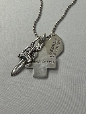 Chrome Hearts 3 Trinkets BCA202 Pendant Top 925 Sterling 925