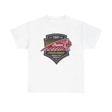 Indian Motorcycles Graphic T Shirt Vintage Unisex Heavy Cotton Tee