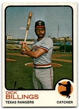 1973 Topps Dick Billings Texas Rangers #94