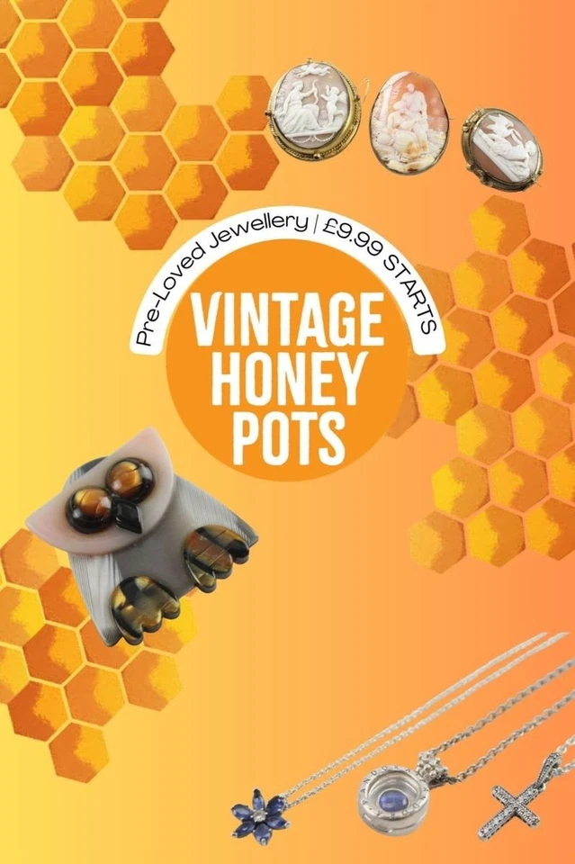 Pre-Loved Jewellery LIVE show | £9.99 starts 12pm | @Vintagehoneypots