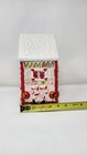 VINTAGE MSRF INC HOLIDAY Christmas GINGERBREAD HOUSE COOKIE  Candy JAR 10” — photo 10