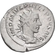 [#138172] Philip I, Antoninianus, 244-247, Rome, Silver, AU, RIC:48, B