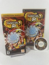 Naruto Ultimate Ninja Heroes 2 The Phantom Fortress PSP CIB Tested Authentic