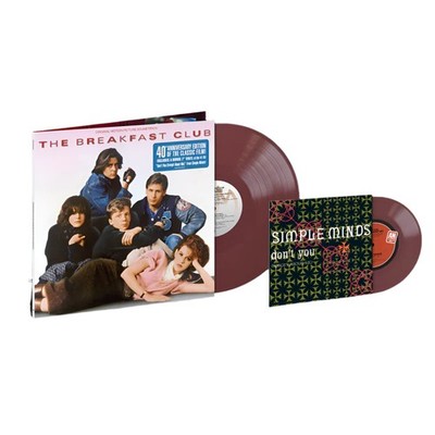The Breakfast Club OST 40th Anniversary Vinyl LP + Bonus 7  Fruit Punch Red