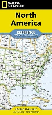 Nat Geo Maps North America Reference Map (Folded) (Map)