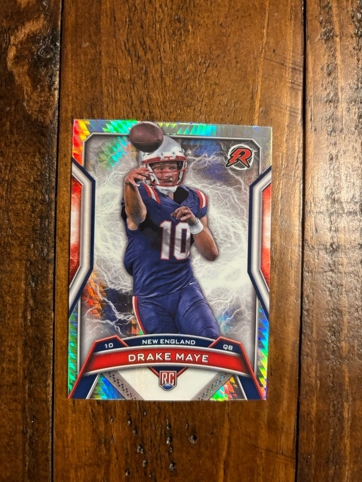 2024 Topps Resurgence - Rookies Drake Maye #164 Prism Refractor (RC)