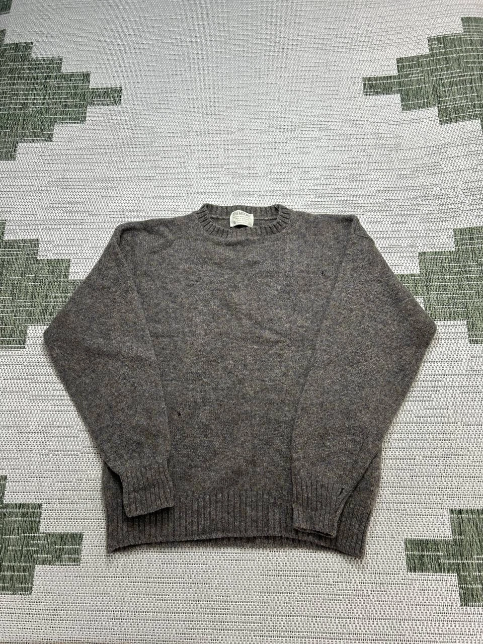 The Moors Sweater Womens Large Brown Wool Knit Pullover *