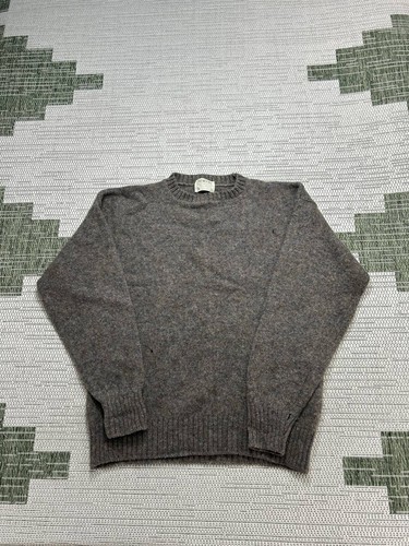 The Moors Sweater Womens Large Brown Wool Knit Pullover *