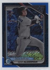 2024 Bowman Chrome Prospects Blue Shimmer Refractor 99/150 Kemp Alderman 19gz