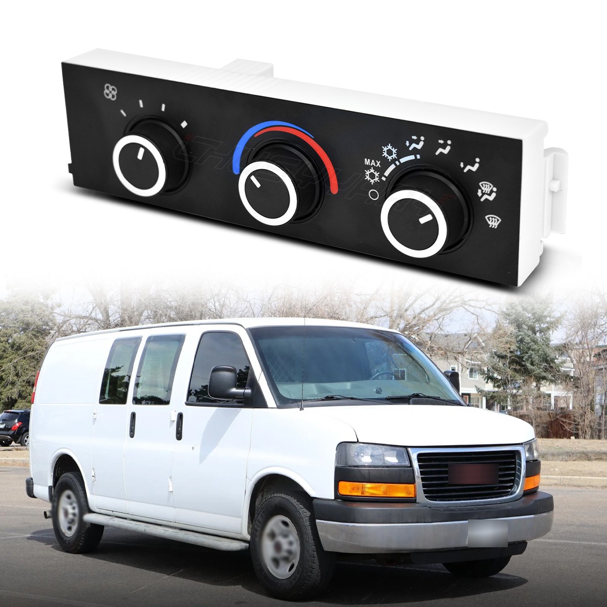 HVAC Climate Control Module 599-217 For Chevy GMC Van 1996-2020 Express Ventur