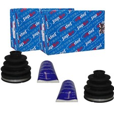 2X JAPKO Soufflet D'Essieu Pièce Côté Roue Convient pour Daihatsu Feroza