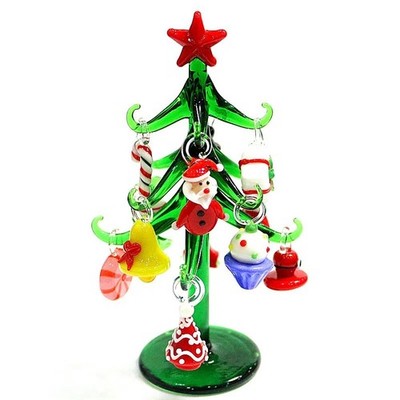 Handgefertigte Murano Glas Basteln Christbaum Figuren Ornamente Zuhause