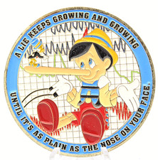 Dipartimento di Pubblica Sicurezza Poligrafo Sfida Medaglione 2" Poligrafo Classe 31