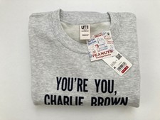 UNIQLO UT Peanuts 75th Anniversary Collection Sweatshirt Unisex Adult Size L NWT