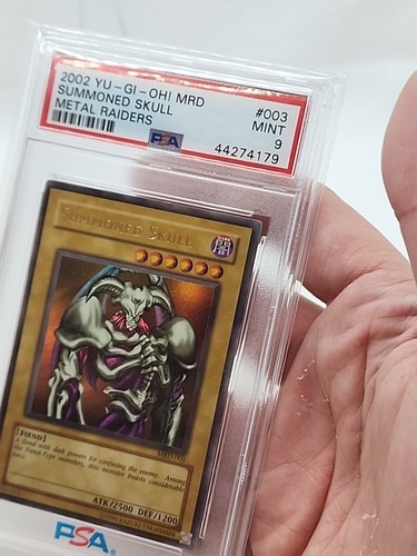 Summoned Skull MRD-001 PSA 9 Yu-Gi-Oh Metal Raiders 2002 Ultra Rare *CCGHouse* - Picture 5 of 12