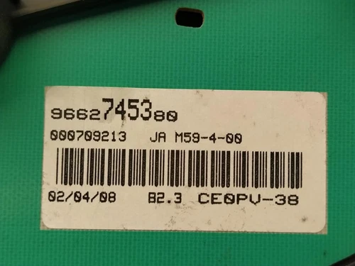 9662745380 Quadro Strumenti per CITROEN BERLINGO XTR 1,6 HDi 92 2009 2481880 - Foto 4 di 7