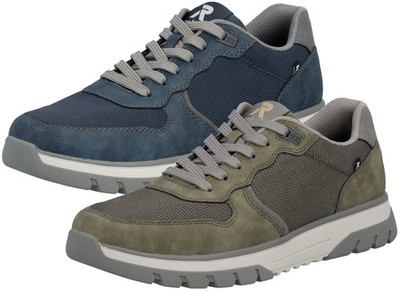 Rieker Herren Sneaker extra weit mit herausnehmbarer MemoCup Sohle B9302