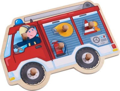  / Greifpuzzle Feuerwehrauto /  4010168242507