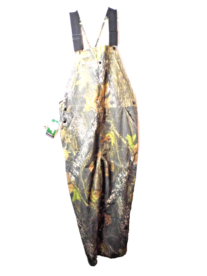 Mossy Oak Break Up Camo Bib Overalls Brown  Style WF107 Unlined Mens Sz 42 NEW - Image 2 of 4