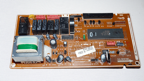 Samsung / GE Microwave Control Board - Part # RA-0TR7T DE41-00081A - Picture 4 of 8
