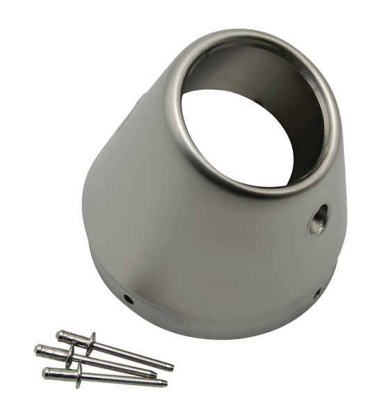 Auspuffblende Ersatzteil Set LeoVince Kappe Auspuffanlage GP Style EV2, Ø 54Mm-image