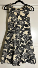 J. CREW SUMMER POLYNESIAN FLORAL A-LINE DRESS *SIZE 4*