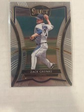 2020 SELECT Baseball #208 Diamond Level ZACK GREINKE