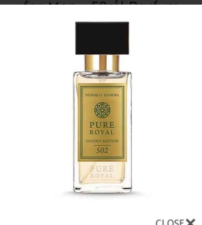 FM 502 Royal Pure Perfume Unisex50MLSALE-Mother's Day Gift