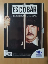 ESCOBAR El Patron Del Mal DVD ~ PARTE 1 & 2 ~ 15 DVD Discs  REGION:0 (Region Fre