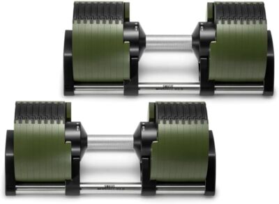 SMRTFT NUOBELL Adjustable Dumbbells | Original All-in-One Dumbbell | Rack Only