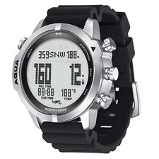 NORTH EDGE Digital Dive Watch for Men 100m Waterproof Dive Computer Watch Scuba