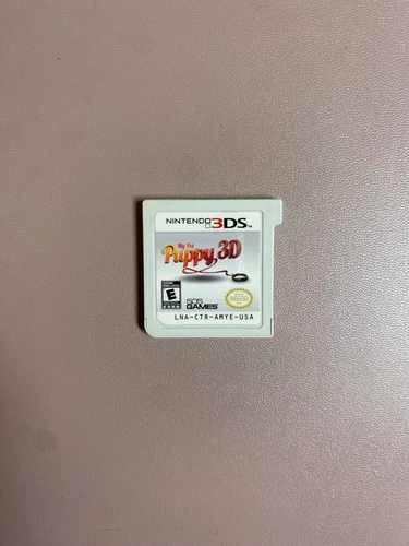 My Pet Puppy 3D (Nintendo 3DS, 2012) - Cartridge Only