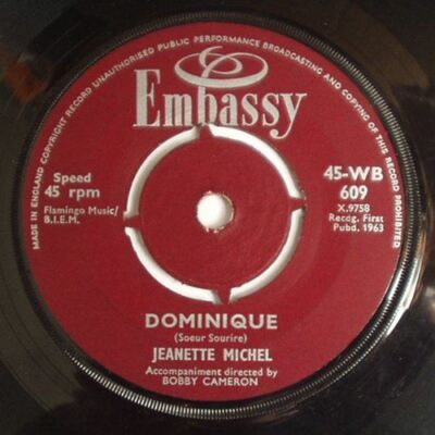 Dominique / Swinging On A Star - Jean Michel* / Ray Pilgrim 7'' 45 [Vinyl] Jean M