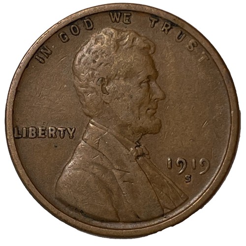 1919-S Lincoln Wheat Cent in XF | eBay