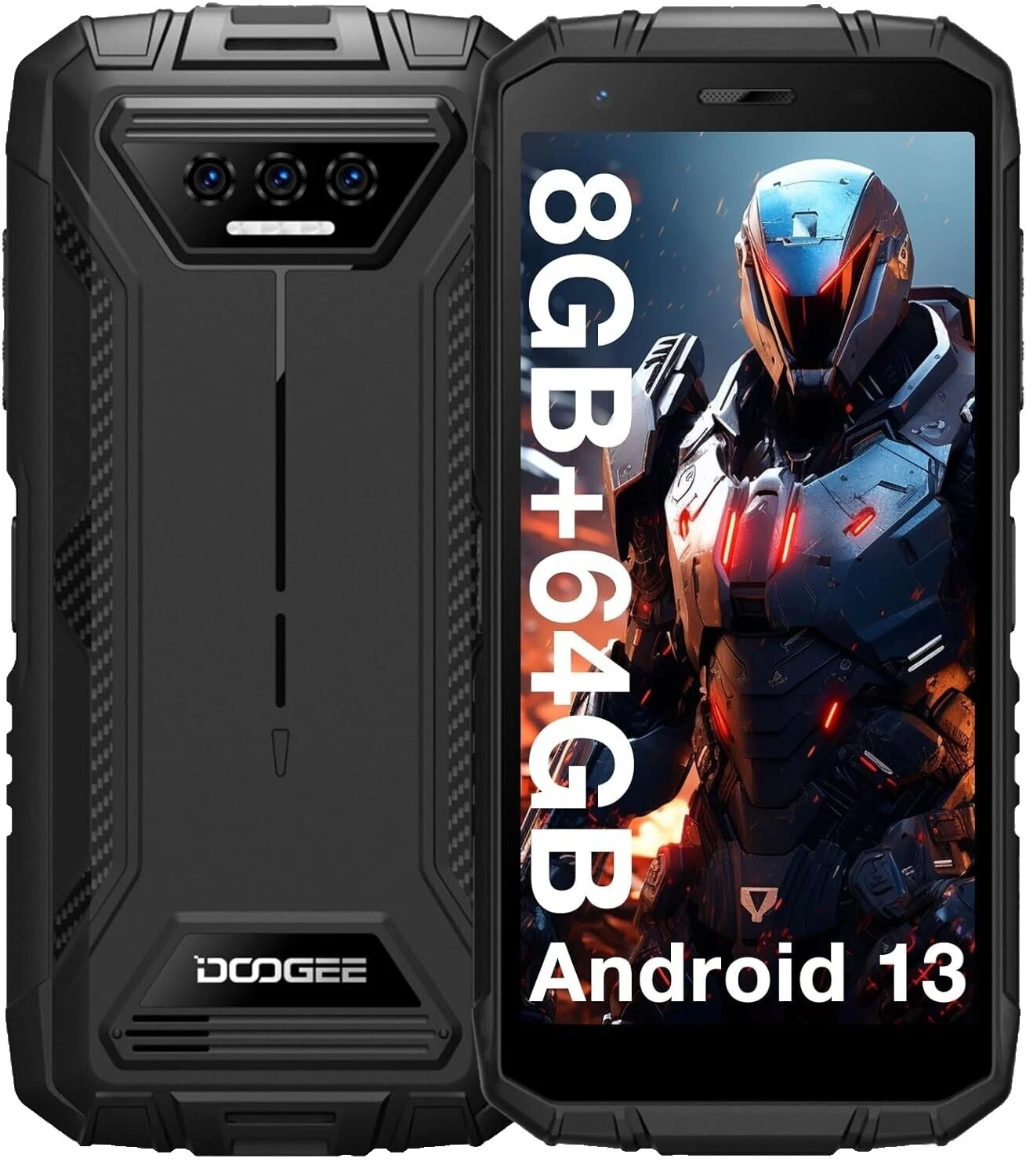 Teléfonos inteligentes DOOGEE Quad Core Negro