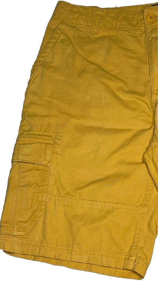 Шорты-карго American Rag размер 32 золотистый цвет на пуговицах и молнии - Изображение 3 из 4