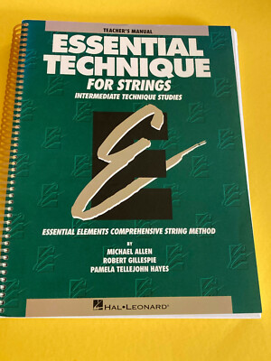 Essential Technique for Strings, Allen/Gillespie/Hayes, Teacher's Manual