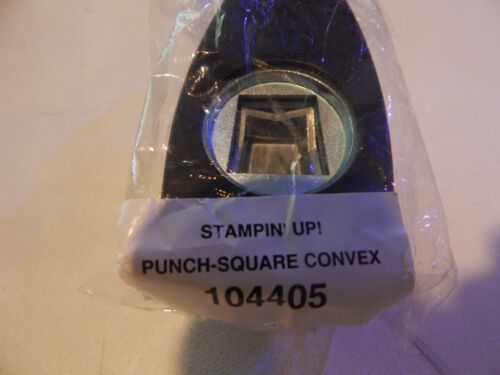 Stampin Up Convex Square Whale Tail Punch "Retired" Craft Punch - Picture 2 of 2